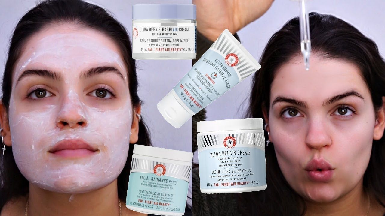 First Aid Beauty Skincare Routine - YouTube