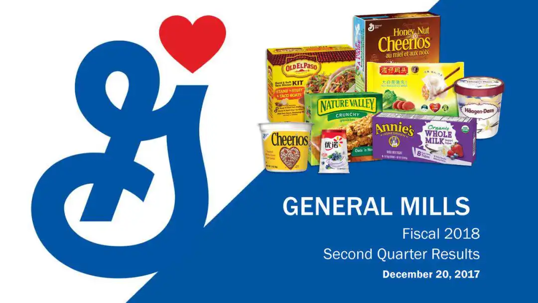 美国食品巨头General Mills23财年Q1季度营收为11亿美元,增长29%