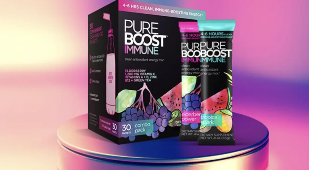 亚马逊超2万好评!能量饮料品牌Pureboost获200万美元融资