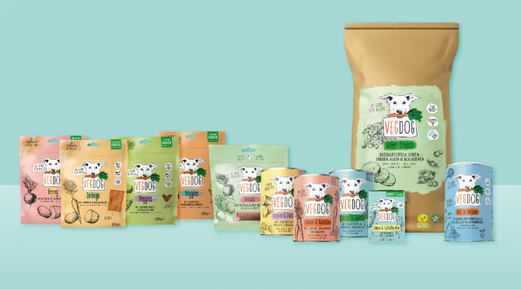 纯素宠物食品品牌VEGDOG获350万欧元融资