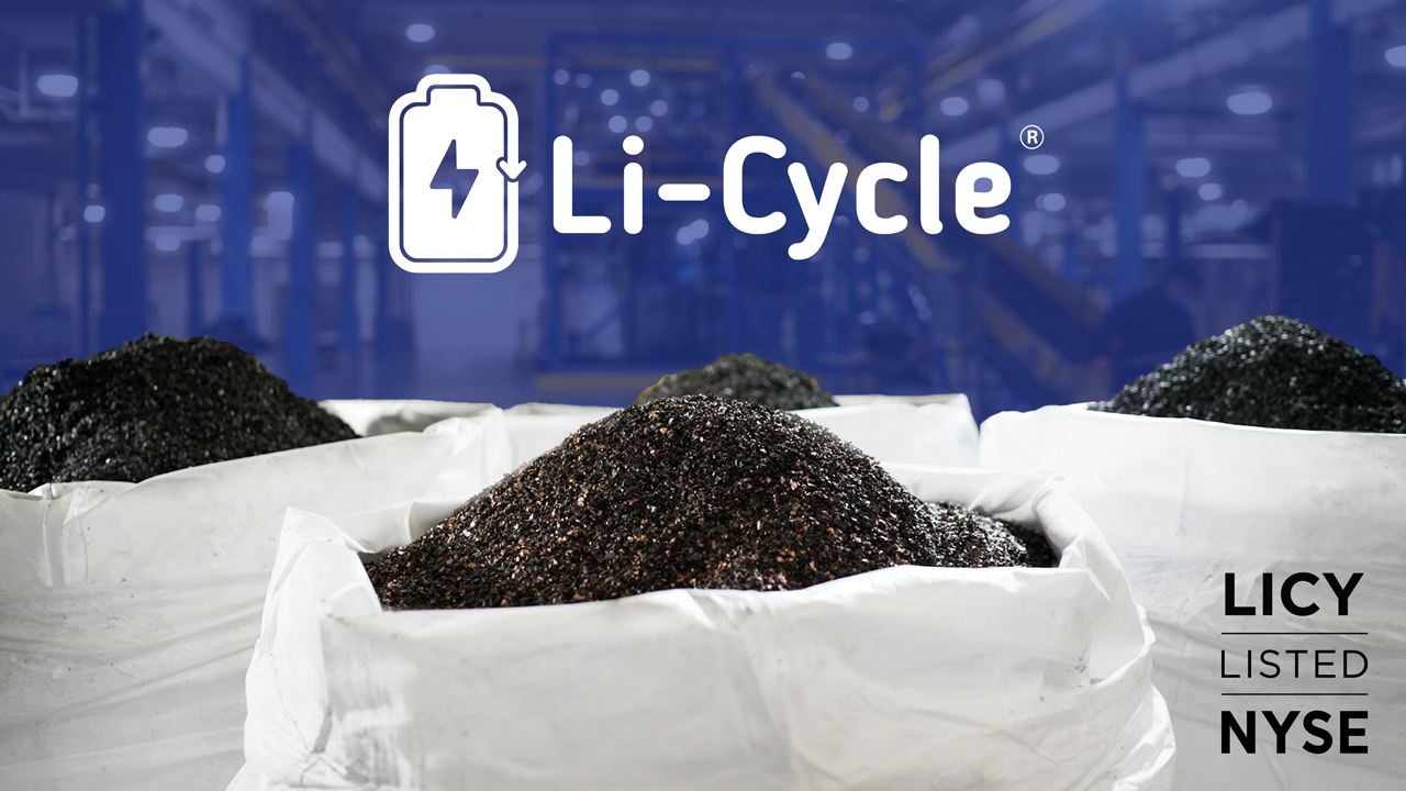 Li-ion battery recycling company Li-Cycle closes Series C round - Li-Cycle