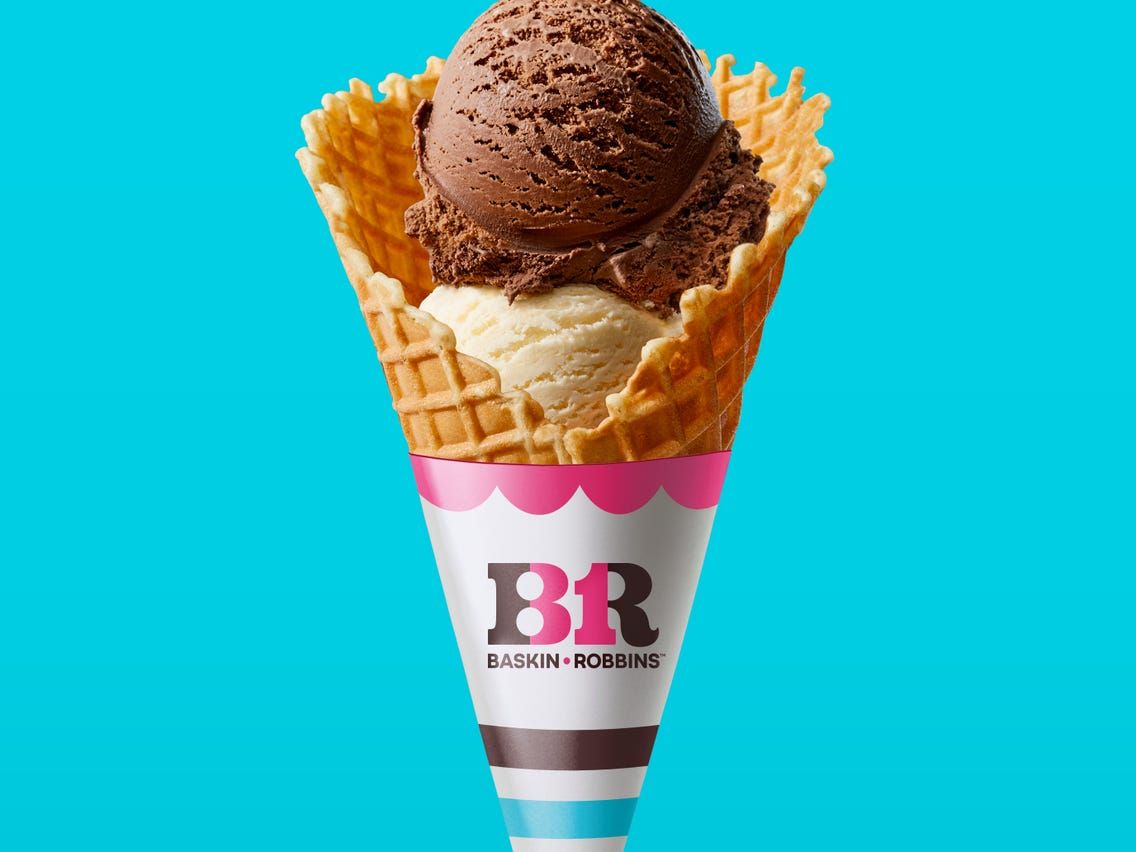 Baskin-Robbins Redesign: Photos of Logo, Packaging, Merch