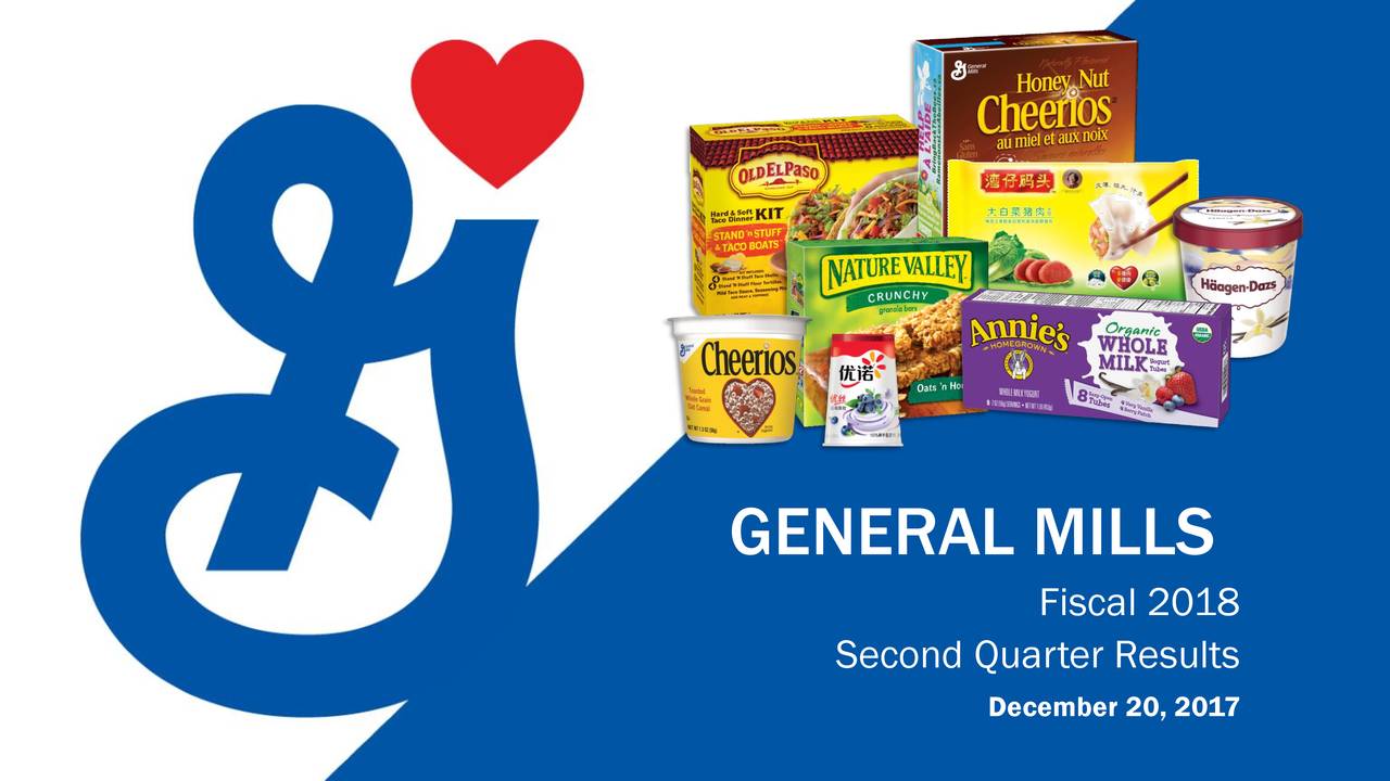 General Mills not pressured by Hershey and Campbell to do acquisitions