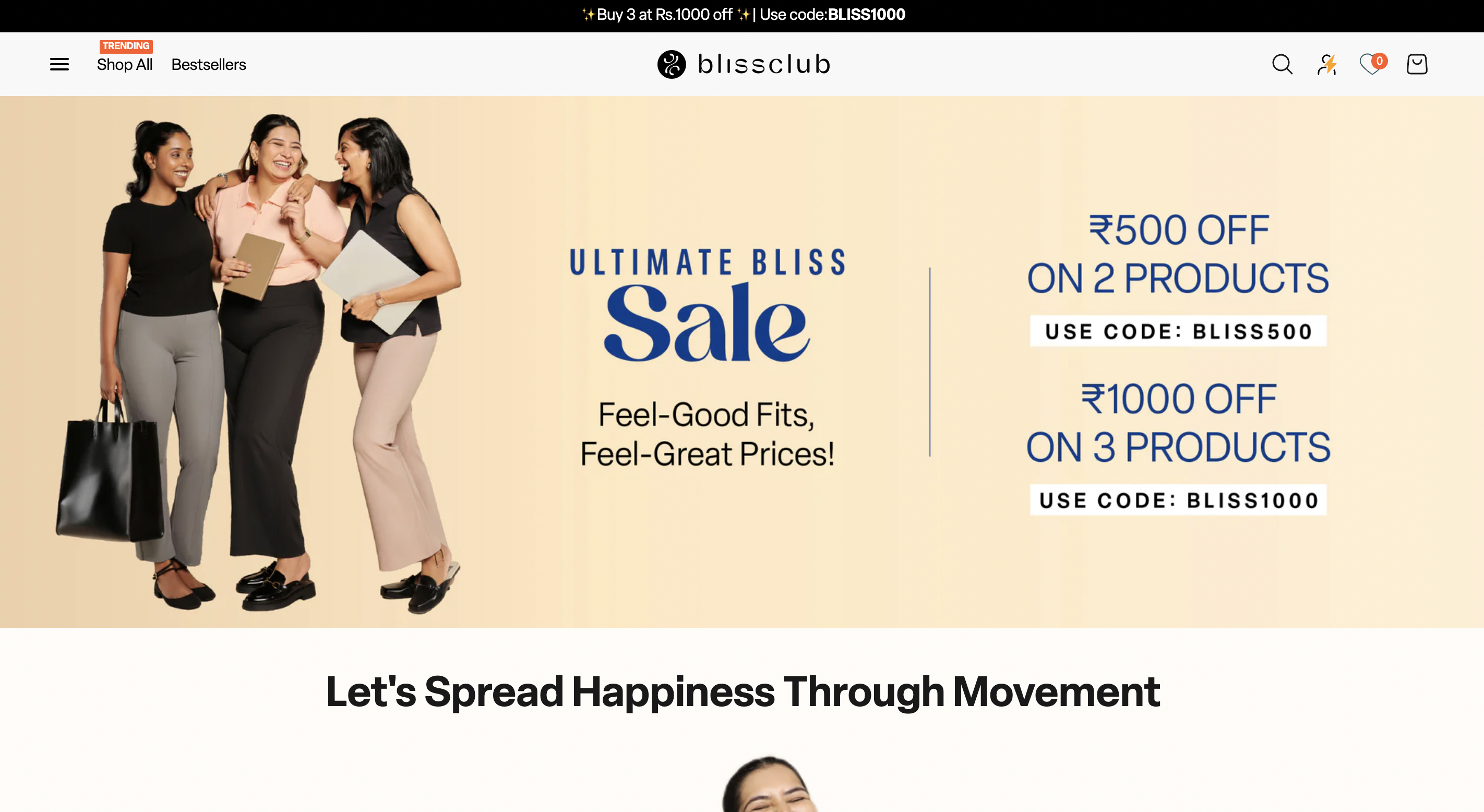 DTC女性运动服饰品牌BlissClub完成530万美元融资