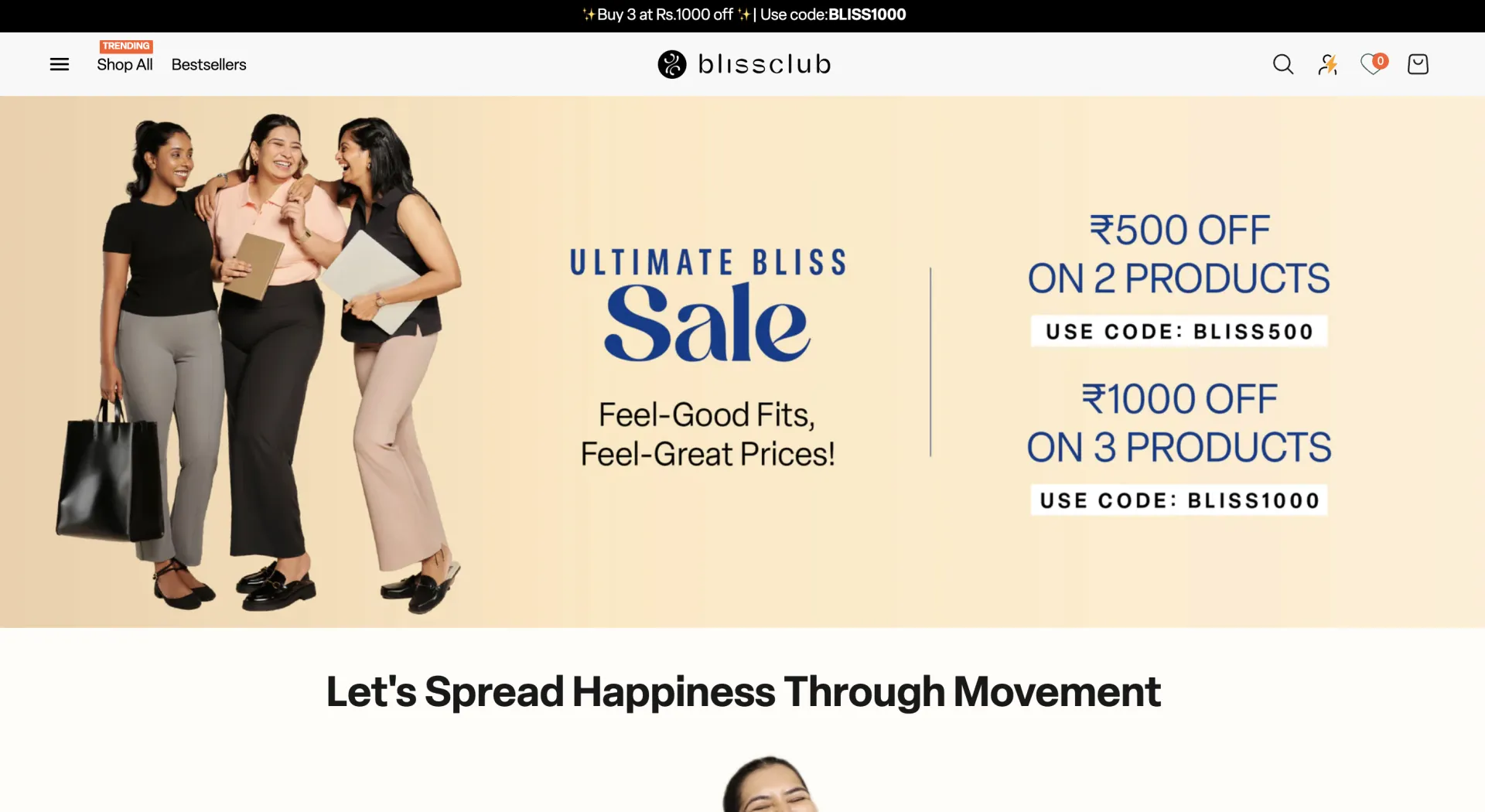 DTC女性运动服饰品牌BlissClub完成530万美元融资