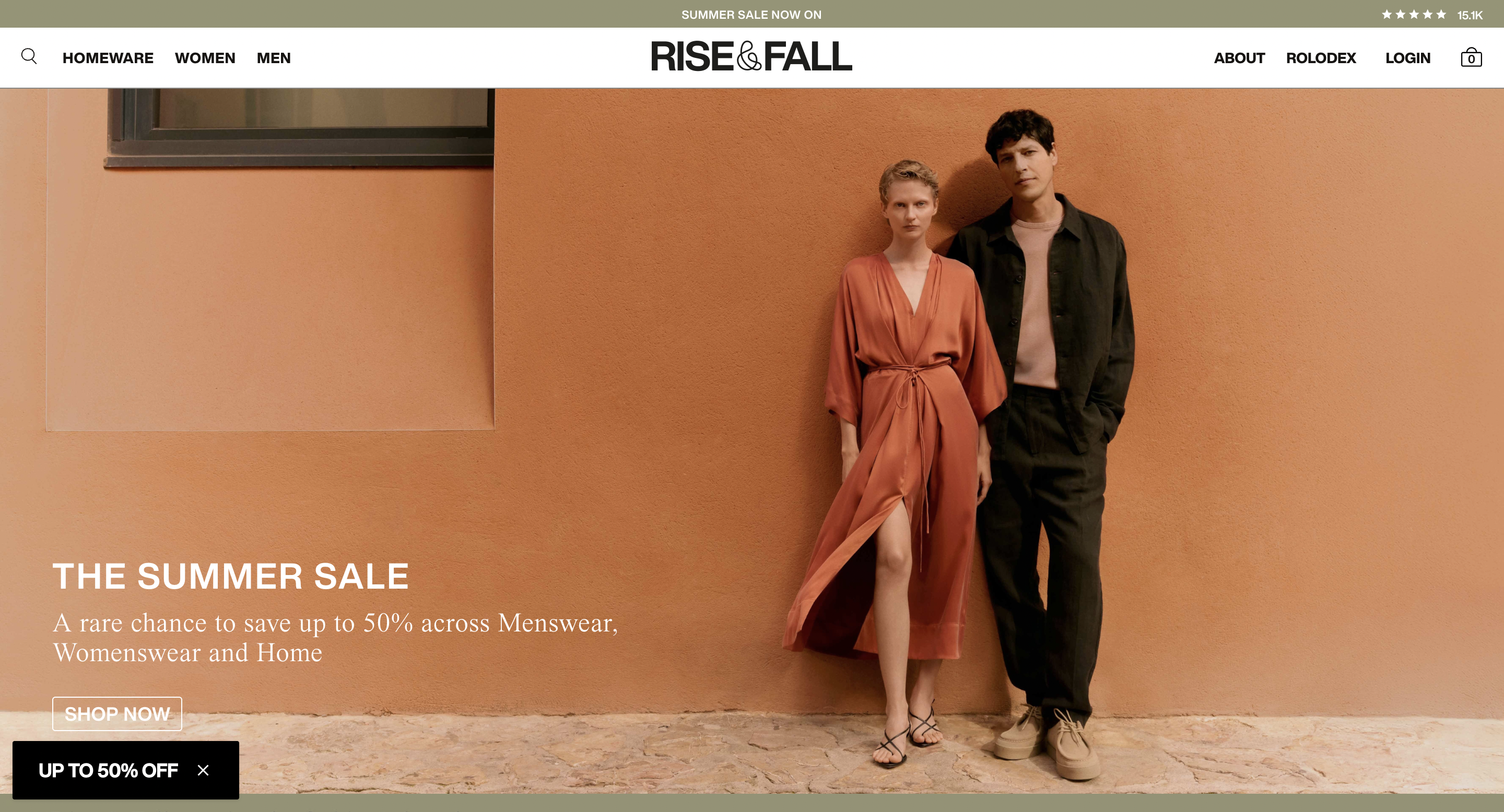 英国DTC平价奢侈品牌Rise & Fall获400万英镑融资