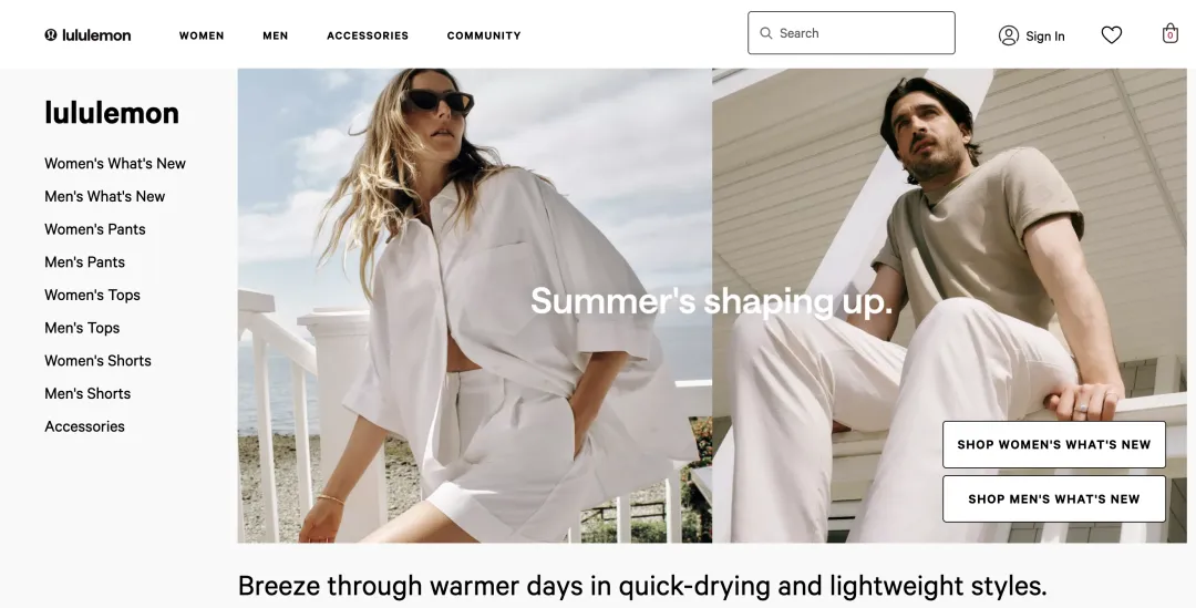 美区销售疲软,Lululemon核心品类大幅降价引发盈利担忧