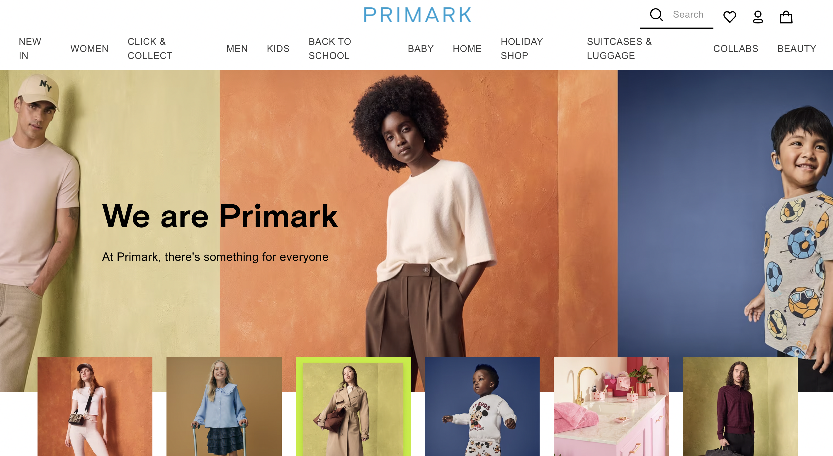 Primark首次推出官方App,暂不支持在线购买功能