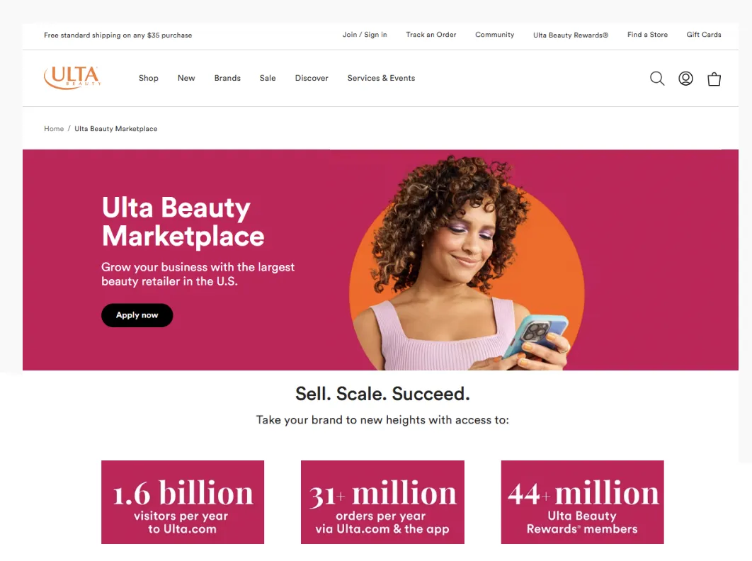Ulta Beauty上线全新电商平台，拓展健康与生活方式领域
