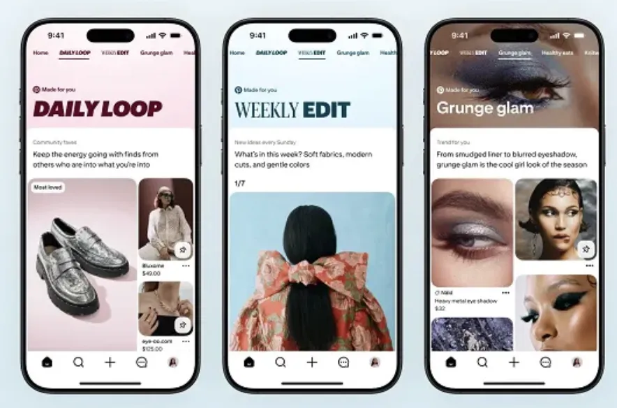 Pinterest推出AI语音助手和多个AI推荐工具