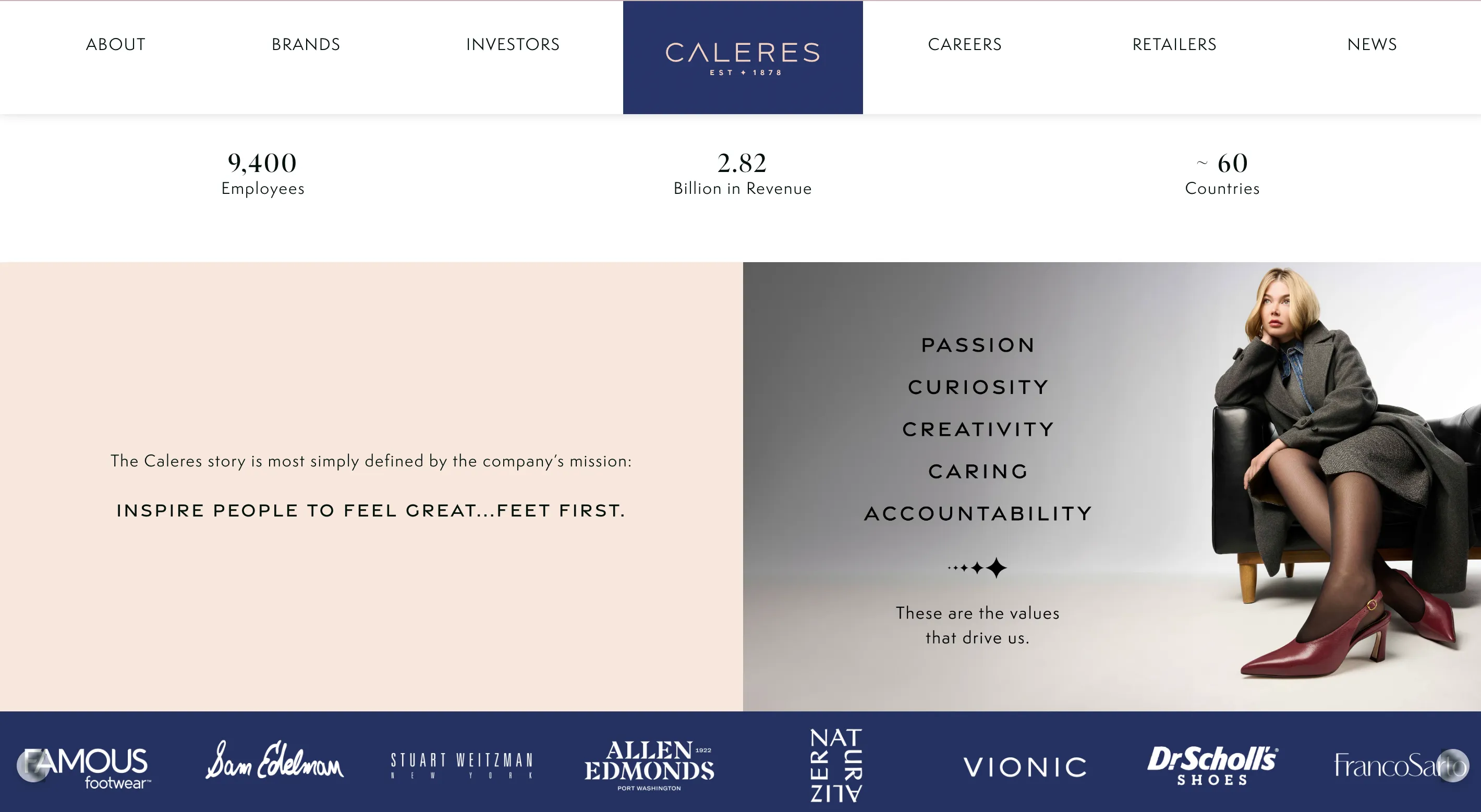 鞋类品牌Caleres Q3营收7.9亿美元，电商稳健增长