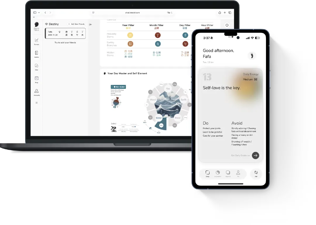 AI+玄学给老美算八字，首月狂赚上万美金！