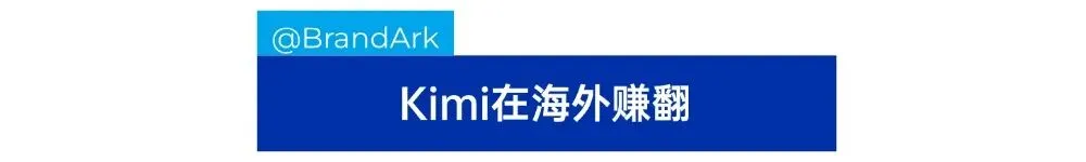 20天收入超1年,Kimi出海疯狂吸金