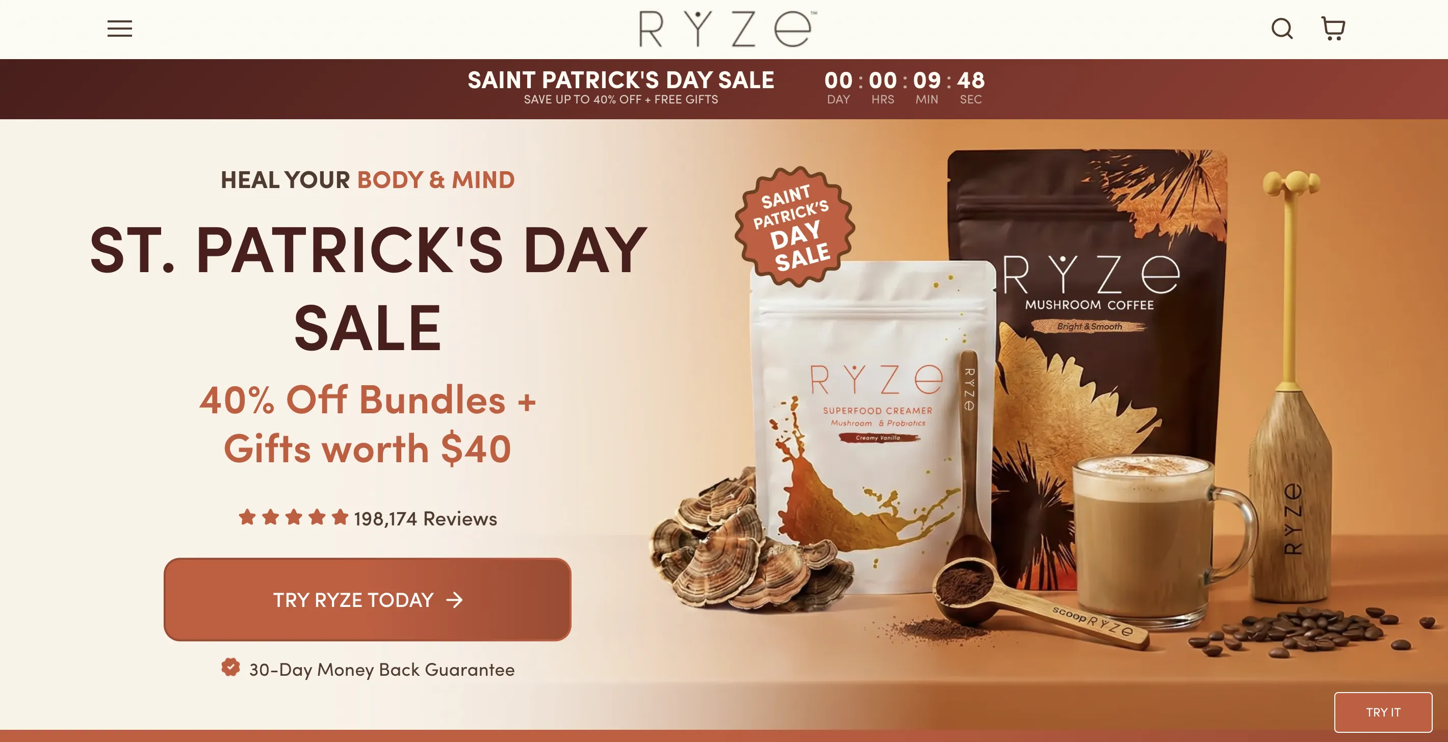 年收3亿美元！RYZE蘑菇咖啡在健康饮品赛道火了