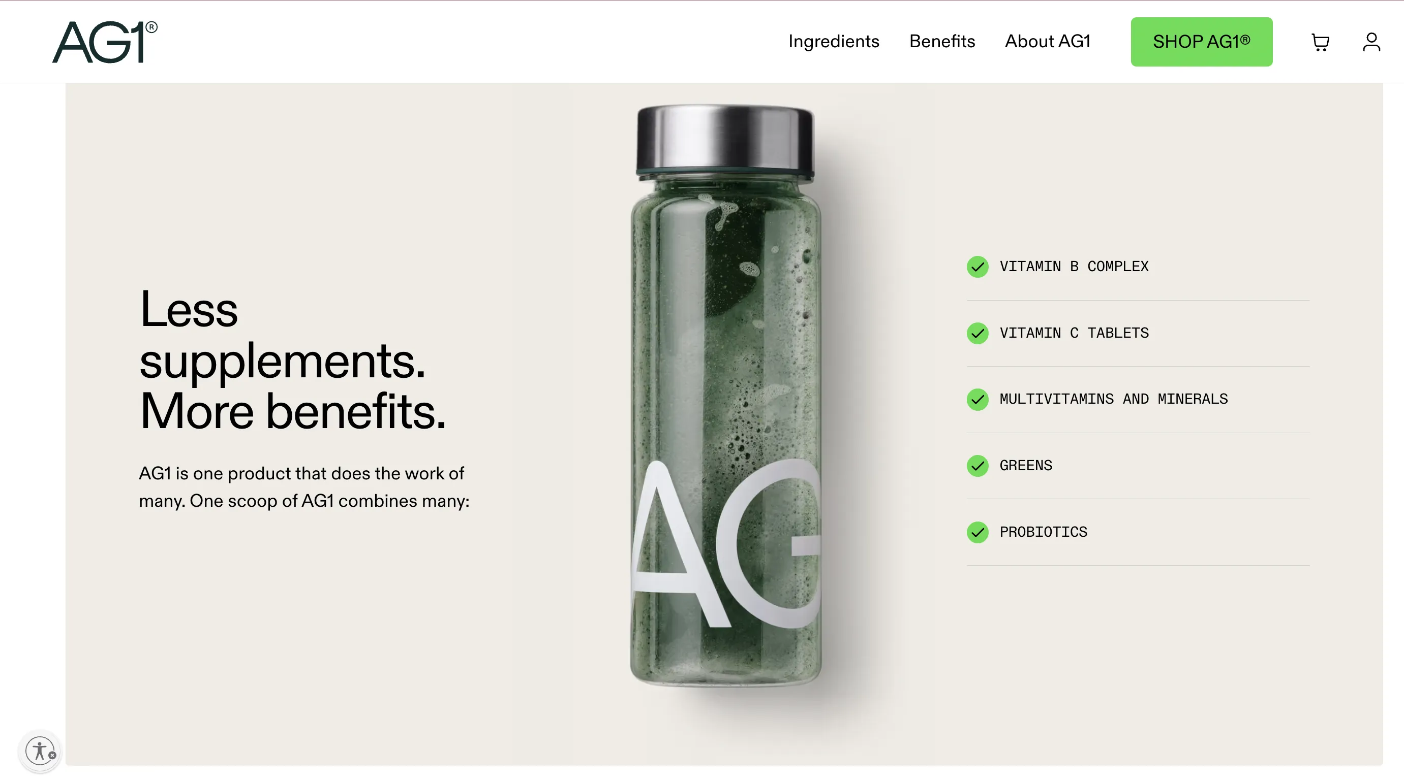 靠一个SKU策略，AG1如何成为营养领先品牌？