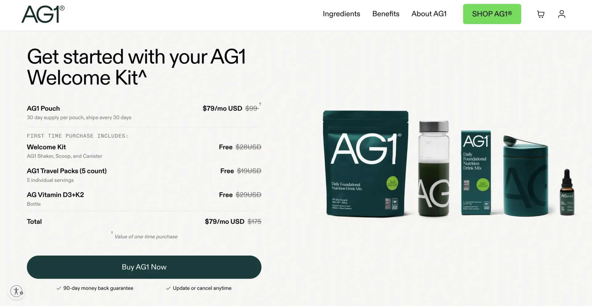 靠一个SKU策略,AG1如何成为营养领先品牌?