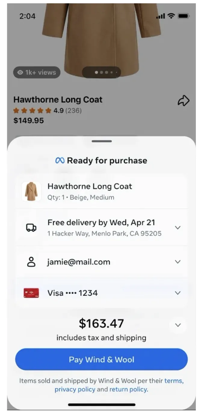 Meta加强FB和Ins购物体验，引入亚马逊等联盟营销平台