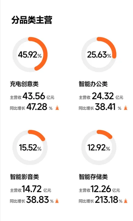 同比增长53.83%！四大产品推动绿联营收近百亿