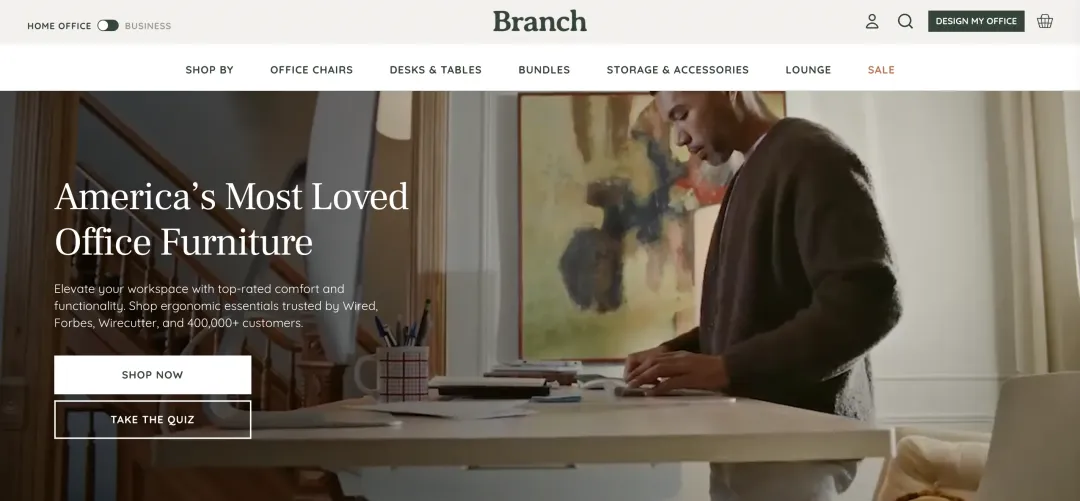 月入超40万美元!办公家具品牌Branch的增长秘诀