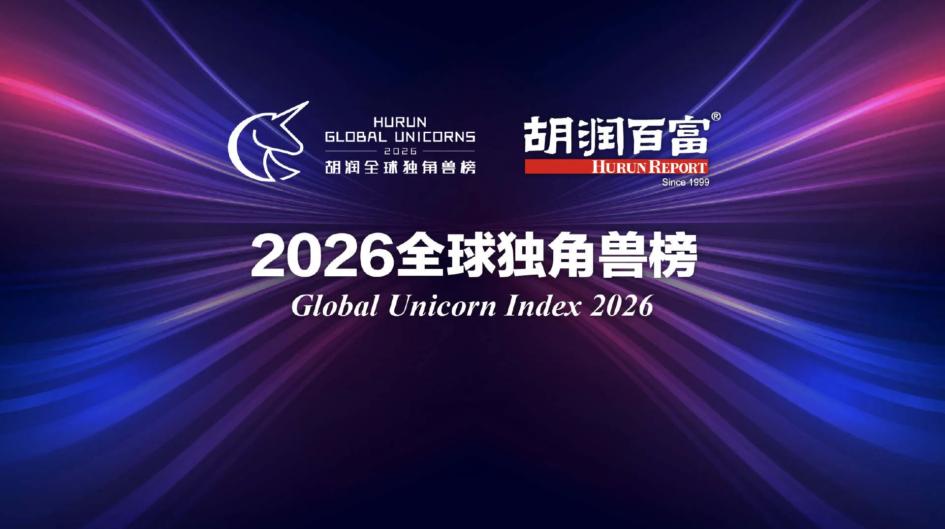 胡润《2026全球独角兽榜》正式发布，字节估值位列第三
