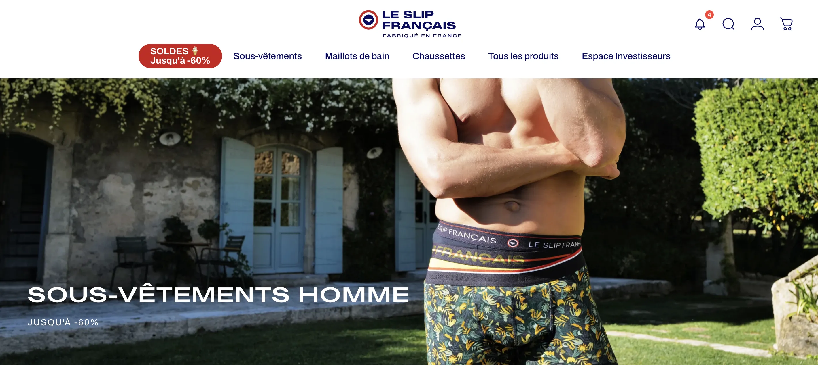 法国内衣品牌Le Slip Français上市，年营收2100万欧元
