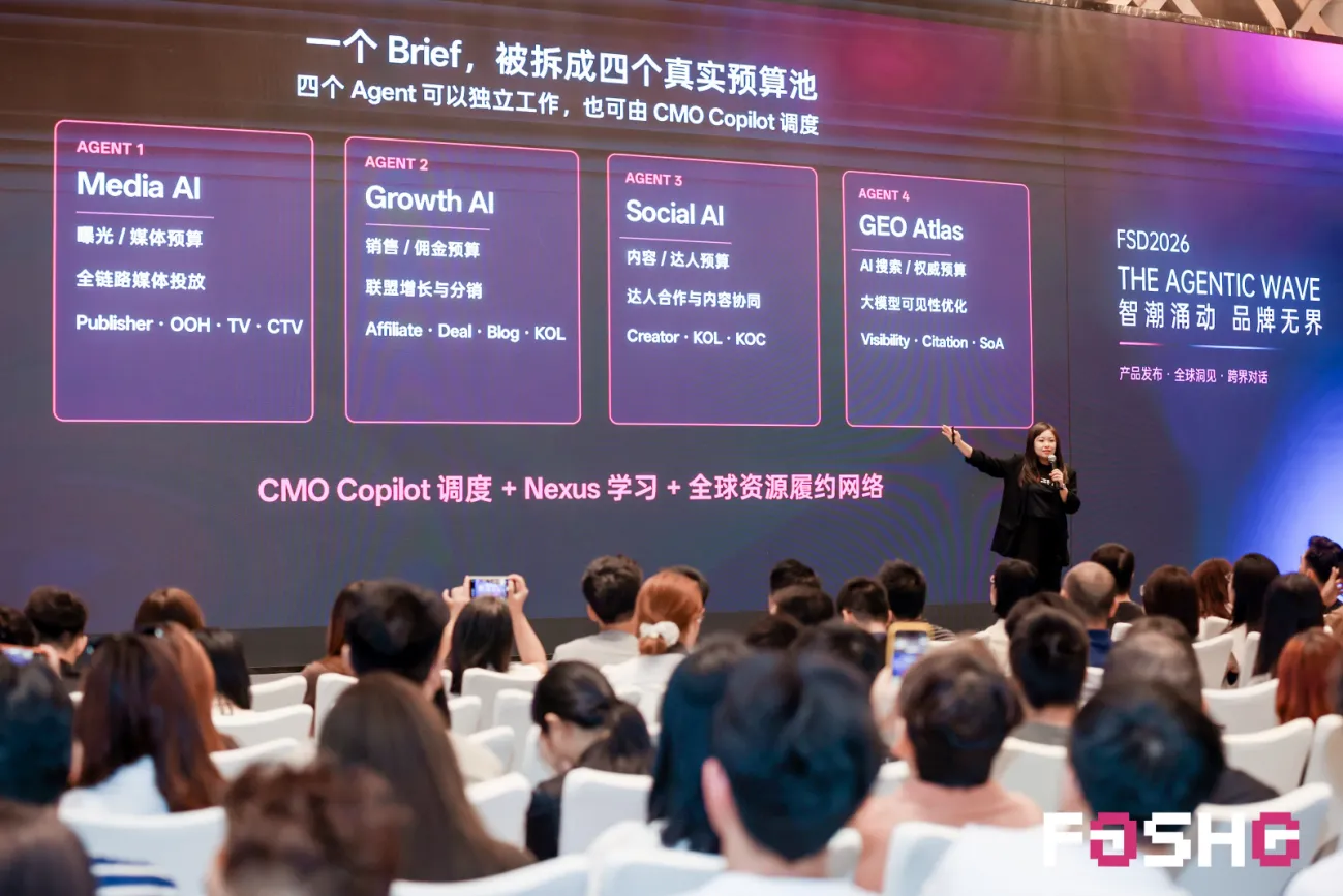 FOSHO 发布 Marketing OS： 以 Agentic AI 重构全球营销执行链路