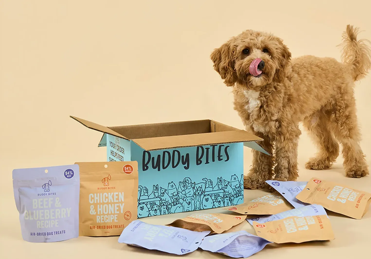 宠物食品品牌「Buddy Bites」完成420万美元A轮融资