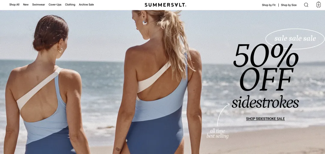 泳装品牌Summersalt：靠用户数据做产品，年GMV超千万美金